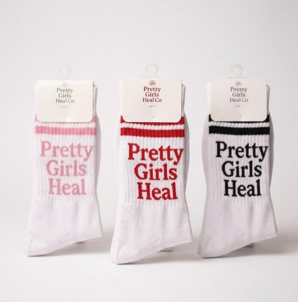 Pretty Girls Heal Socks